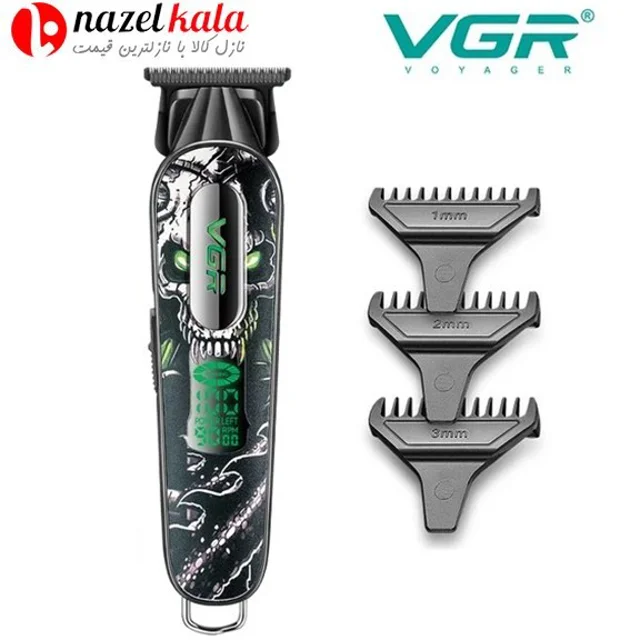 ماشین اصلاح وی جی آر مدل VGR V260 با تیغه سرامیک برش مستقیم